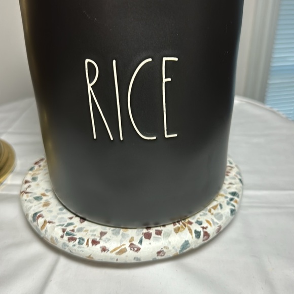 Rae Dunn Large Rice canister - Picture 2 of 9